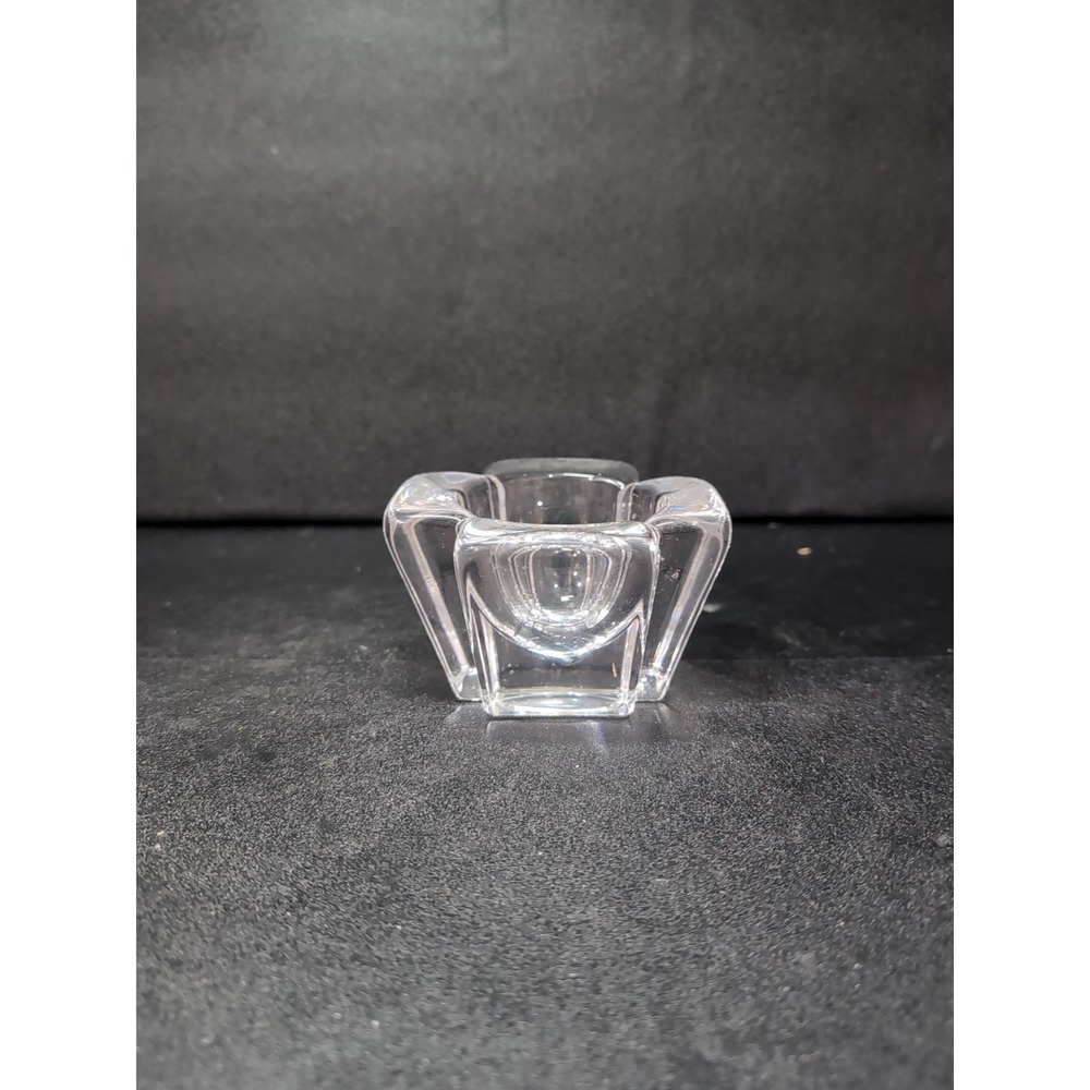 Anna Ehrner Orrefors Cross Votive Candle, Vintage Home‎ Decor, Tea Light Holder